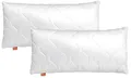 Produktbild: sleepling 2er Set Kopfkissen 50x75 cm, Allergiker Kissen, waschbar, Made in EU, Oeko-TEX, Schlafkissen 50 x 75, Bettkissen, Pillow, 2 Stück, Basic 100