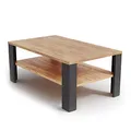 Produktbild: Vicco Couchtisch, Anthrazit, 100 x 60 cm, mit offenem Ablagefach zur Aufbewahrung von Zeitschriften