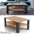 Produktbild: Couchtisch Wohnzimmertisch Beistelltisch Holztisch Anthrazit Sandeiche Vicco