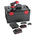Produktbild: Flex Akku-Exzenterschleifer ORE 2-125 18-EC/2.5 Set (mit Akku, inkl. Schnellladegerät, Schleifteller-ø 125 mm, Multisander mit Drehzahlregelung 18 V) 532083