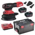 Produktbild: Flex Akku-Exzenterschleifer mit Drehzahlregelung 18 V ORE 2-125 18-EC 5,0 Ah Set