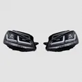 Produktbild: Hauptscheinwerfer-Set LED OSRAM LEDriving schwarz für Golf VII +200% heller