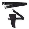 Produktbild: W WIDMANN MILANO Party Fashion 00050 - S.W.A.T Holster mit Gürtel, Schwarz, Pistolenhalter, Kostüm, Accessoire, Karneval, Mottoparty