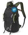 Produktbild: Terra Peak® Premium Wanderrucksack 20L ACTIVE 20 Damen Herren & Erwachsene klein schwarz - Trekking-Rucksack ergonomisch - Daypack Rucksack & Tagesrucksack wasserdicht mit Regenschutz, Rückenbelüftung