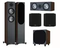 Produktbild: MONITOR AUDIO Heimkinosystem Monitor Audio Bronze 6G Cinema 200 Heimkino Lautsprecher-Set Walnuss 5.1 (nicht zutreffend, 5.1 Heimkino Set)