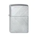 Produktbild: Zippo Chrome Herringbone Sweep gebürstet, Benzin-Feuerzeug unbefüllt 60001234