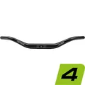 Produktbild: Ergotec Fahrrad Lenker Bügel MOON CRUISER 60° Ø = 31.8mm Aluminium SL 4 Schwarz