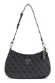 Produktbild: GUESS Noelle II Top Zipper Shoulder Bag Schultertasche Coal Logo Neu