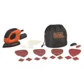 Produktbild: BLACK+DECKER Dreieckschleifer Mouse Schleifmaschine 55W inkl. Zubehör 133x95mm