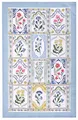 Produktbild: ULSTER WEAVERS Küchentuch 100% Baumwolle Geschirrtuch ca.48x74cm BoHo Floral NEU