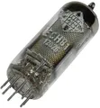 Produktbild: Elektronische Röhre ECH 81 = 6 AJ 8 = 6I1P Triode-Heptode 100 V, 160 V 13,5 mA, 11 mA, Anzahl der Pole: 9 Sockel: Noval Con