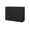 Produktbild: Sideboard  Nardo , schwarz , Maße (cm): B: 120,8 H: 90,7 T: 50.0