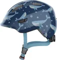 Produktbild: ABUS Fahrrad Helm Smiley 3.0 blue whale S 45-50 cm