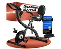 Produktbild: Sportana Heimtrainer Fitnessbike (1-tlg), Heimtrainer Eagle 4 klappbar 16 Stufen Pulssensoren App Hüfttrainer