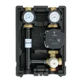 Produktbild: Heizkreis Pumpengruppe mit 3-Wege-Mischer, Thermostat 25-55°C und GRUNDFOS UPM3 