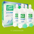 Produktbild: Opti Free Pure Moist 4 x 300ml Sparpack All in One Kombilösung Kontaktlinsen ...