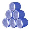 Produktbild: PONIK’S PROFESSIONAL Lockenwickler Groß Selbsthaftend – Haarrollen 76mm Set 6...