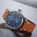 Produktbild: Bauhaus Aviation Tornado Automatik Herrenuhr 2764-3 Blau