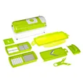 Produktbild: Genius Nicer Dicer Smart 7 Teile Kiwi Schneiden Würfeln Hobeln Obst- und Gemüseschneider Bekannt aus TV NEU, 22.2 x 10 x 8.1999999999999993 cm
