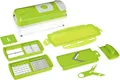 Produktbild: Genius Nicer Dicer Smart | Gemüseschneider Set 7-teilig | Edelstahl | Kiwi Grün | Würfeln & Hobeln