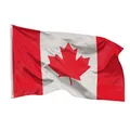 Produktbild: PHENO FLAGS Kanada Flagge 90x150cm - wetterbeständige Fahne mit Messingösen, 100% Polyester, robuste Doppelnaht & in lebendigen Farben - ideal für Flaggen-Liebhaber