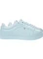 Produktbild: Tommy Hilfiger Damen Cupsole Sneaker Icon Court aus Leder, Weiß (White), 42