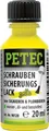 Produktbild: Petec Lackmarker Petec Schraubsicherungslack 20ml gelb 90120