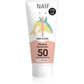 Produktbild: Naif Baby & Kids Mineral Sunscreen SPF 50 0 % Perfume schützende Creme für Kinder 175 ml