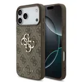 Produktbild: Guess Guess iPhone 17 Pro Max Back-Cover hul - 4G - Big Metal Logo - Braun