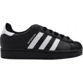 Produktbild: adidas Originals Superstar II 2 - Sneakers Schuhe Leder Schwarz JI0079 , EU 43 1/3 UK 9 - Weiß - 43 1/3