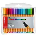 Produktbild: STABILO Fineliner point 88 Mini - 18er Pack - mit 18 verschiedenen Farben