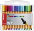 Produktbild: Fineliner - STABILO point 88 Mini - 18er Pack - mit 18 verschiedenen Farben