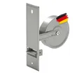 Produktbild: BAUHELD® Rolladen-Gurtwickler Unterputz [Made in Germany] - Maxi Einlass-Gurtwickler aus Stahl - Für Rolladengurt 23mm [ohne Gurt] - Rollladen Aufwickler ohne Abdeckung - Lochabstand 185mm