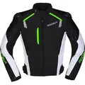 Produktbild: Modeka Lineos Motorrad Textiljacke, schwarz-weiss-grün, Größe 2XL für Männer