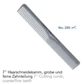 Produktbild: Hercules Sägemann Triumph Master 95/250 Haarschneidekamm silbergrau 7