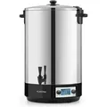 Produktbild: Klarstein KonfiStar 50 Digital Einkochautomat Einkochtopf Einkocher Heißgetränkespender, 50 Liter, 2500 Watt, 30-100 °C, Timer, Warmhalte-Funktion,