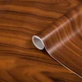 Produktbild: d-c-fix Klebefolie Gold Nussbaum Holz Möbelfolie Selbstklebend Dekor 210 x 90 cm