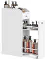 Produktbild: Badezimmerschrank VASAGLE BBC847P31 Schubladen Schrank weiß