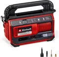 Produktbild: Einhell Akku-Kompressor PRESSITO 18/25 Power X-Change (18 V, max. 11 bar, inkl. 3-tlg. Adapter-Set, inkl. 71 cm Hochdruckschlauch und 1,6 m Niederdruckschlauch, ohne Akku)