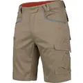 Produktbild: Würth MODYF Arbeitsshorts Stretch X Kurze Arbeitshosen für Handwerker Komfortable, strapazierfähige Shorts mit Flexibilität beige 64