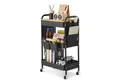 Produktbild: SONGMICS Beistellwagen, Rollwagen, Küchenwagen, Servierwagen, 45x30x77cm, Wohnzimmer