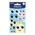 Produktbild: Herlitz Pelikan Sticker große Wackelaugen, 1 Blatt mit 18 Stück