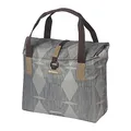 Produktbild: Basil Elegance - Fahrradshopper Grau Chateau Taupe - 20-26 Liter - 13 x 36 x 33 cm - Wasserabweisenden Faltverschlusses