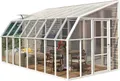 Produktbild: Rion Kunststoff Anlehngewächshaus Sun Room 48 Weiß 508x258x266 cm