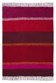 Produktbild: Plaid Mohair Look Crimson, mit Fransenabschluss, Größe 130x190 cm
