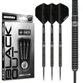 Produktbild: WINMAU Blackout Series 24g Parallel Steel Tip Dartpfeile – 90% Tungsten Darts – Profi Dartpfeile Metallspitze mit Flights & Shafts, Präzise Turnier Dart Pfeile für Training und Wettbewerb