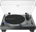 Produktbild: Audio-Technica LP140XPBKEUK Professioneller Manueller DJ-Plattenspieler mit Direktantrieb Schwarz