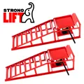 Produktbild: Auffahrrampe PKW hydraulisch Wagenheber 2x5000kg Rampe Verladerampe 5T