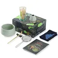 Produktbild: Japanisches Teeset Matcha Schneebesen Set Matcha Schale Bambus-Matcha Besen