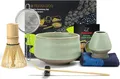 Produktbild: TEANAGOO Matcha Set, Besen, Tea Set, Schale, Schaufel, Sieb (Grün Keramik)